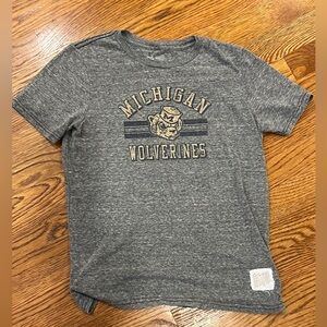Boys Retro Brand Michigan Tee